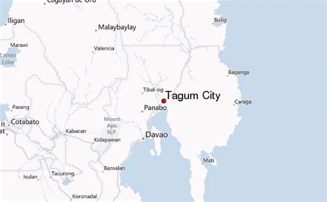 where is tagum davao located